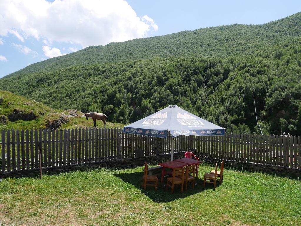 Chazhashi Guesthouse Ushguli Exteriör bild